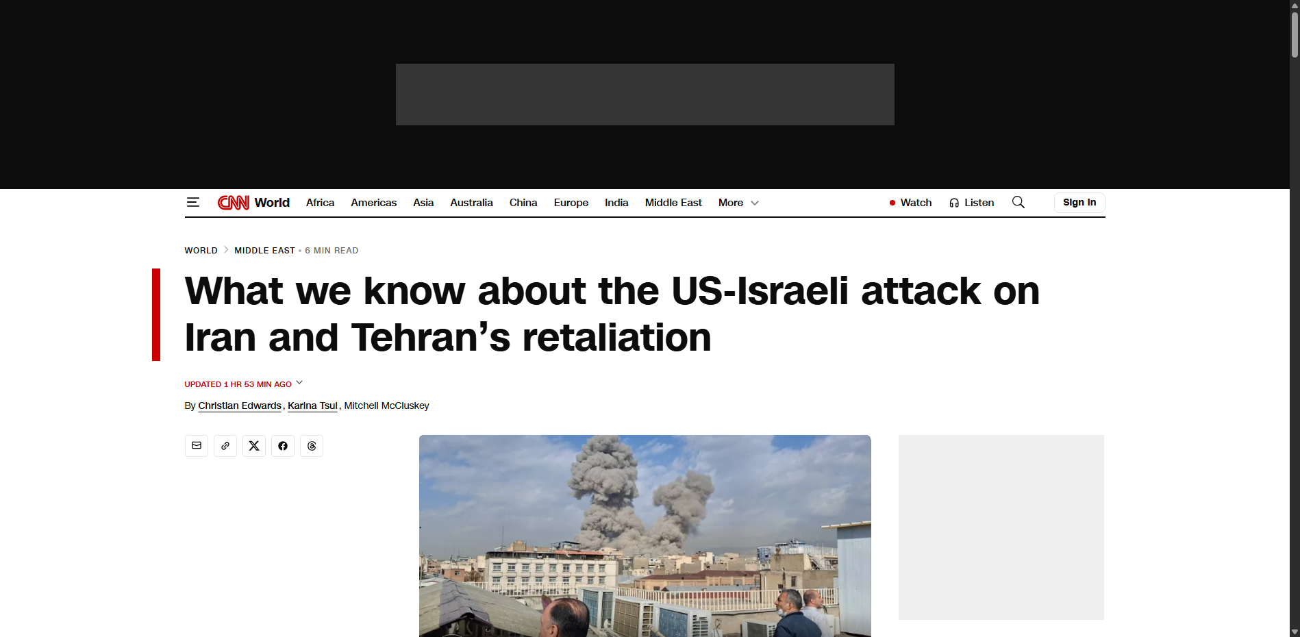 伊朗最高领袖身亡！美以联手重创德黑兰，地区局势骤然紧张 